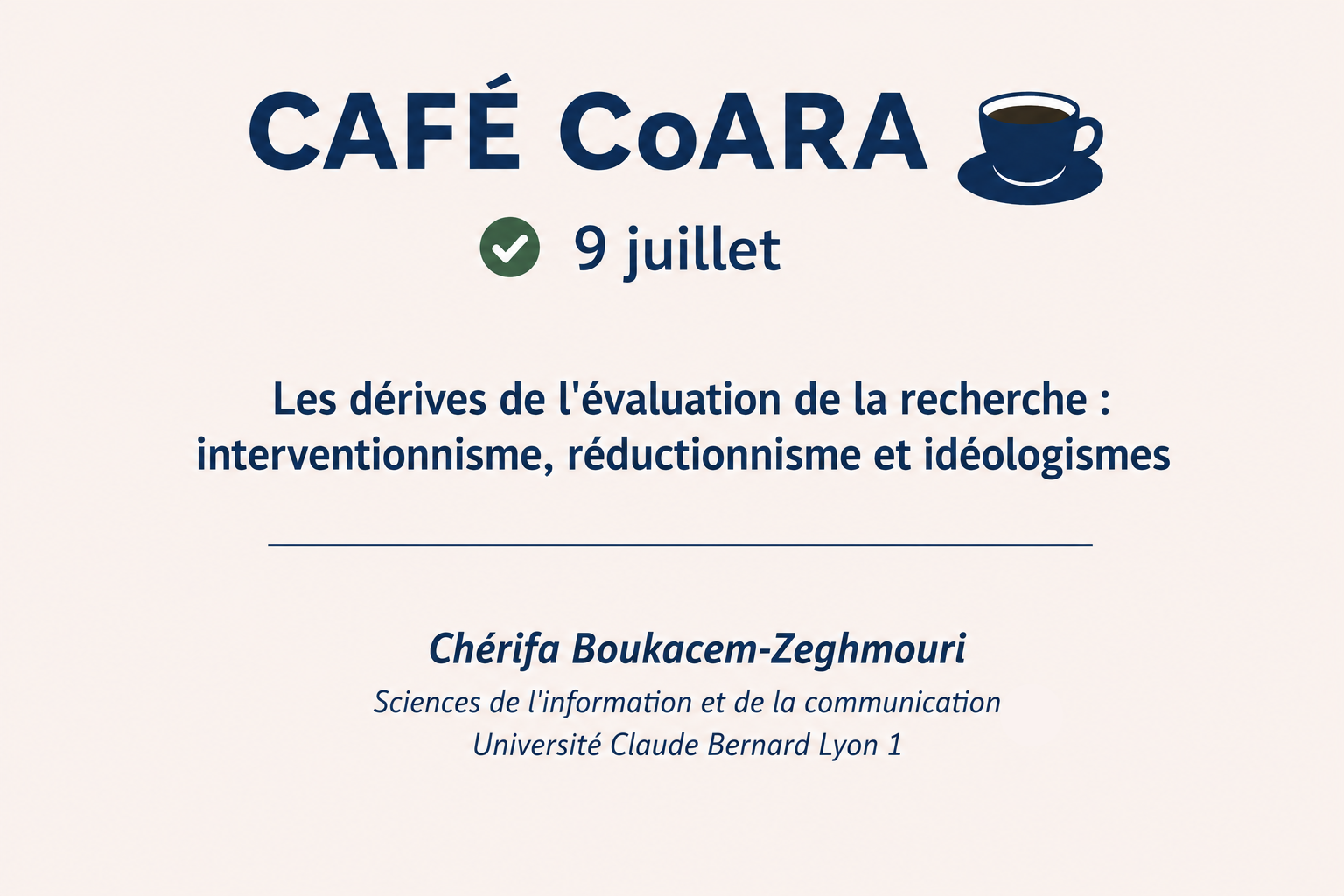 Chapitre Français CoARA (@coarafrance@universites.social)
